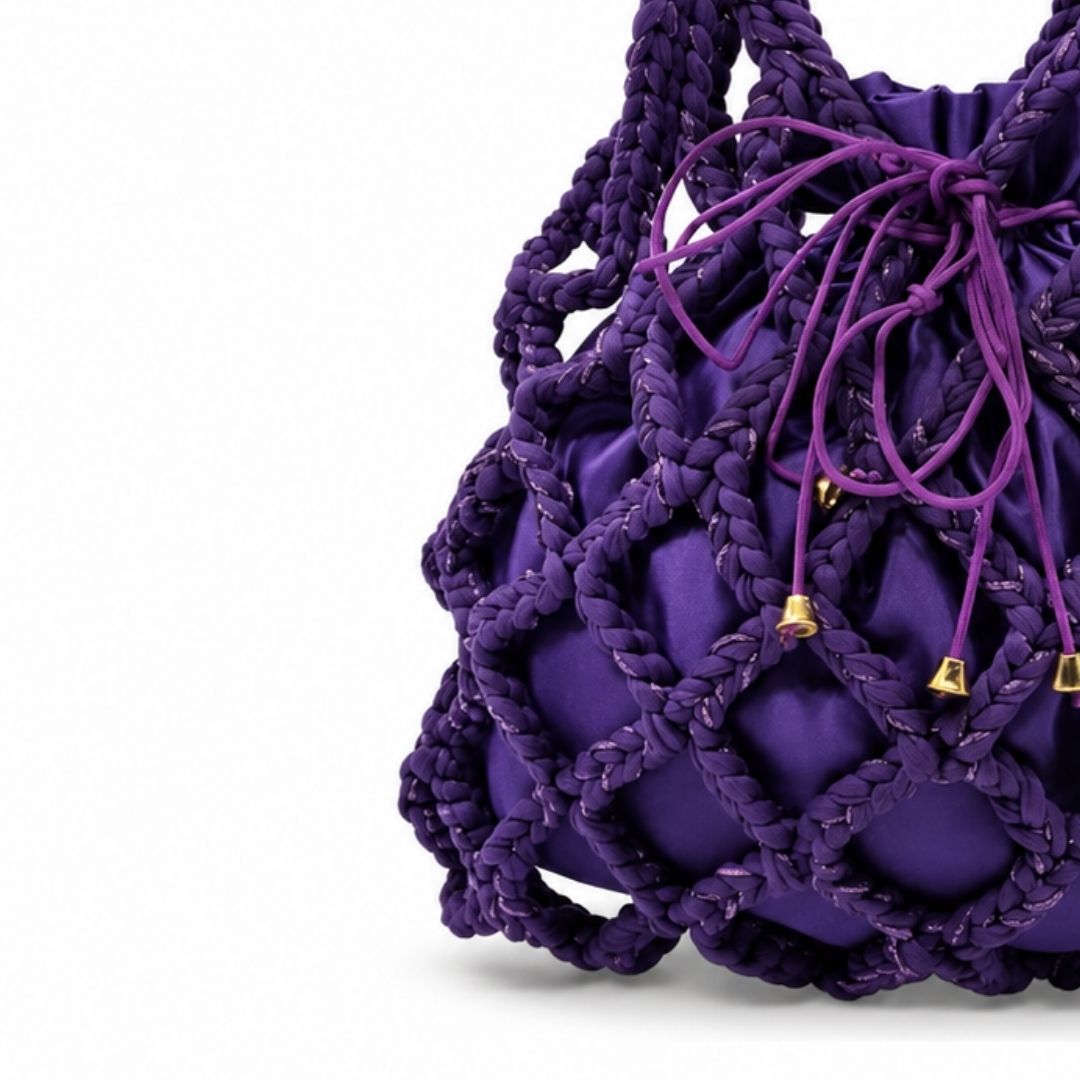 Shopper-rete-sacchetto-viola-dettaglio
