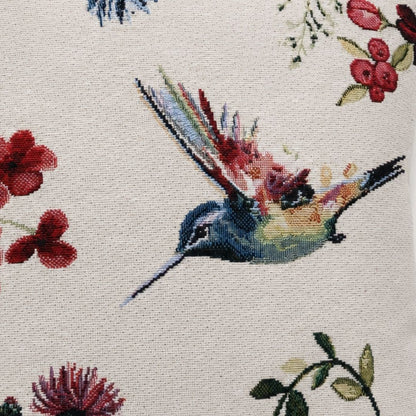 Federa cuscino Giardino del Colibrì dettaglio